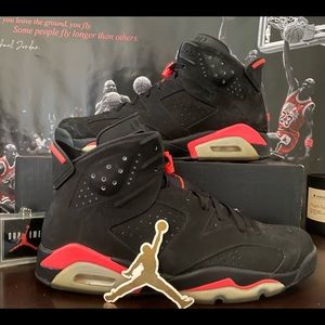 Jordan 6 Retro Infrared Black 2014